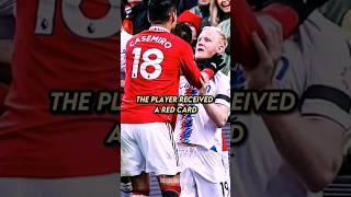 Casemiro Red Card 😬| Man United vs Crystal Palace