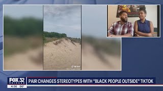 Chicago couple encouraging African American community to get outside with TikTok videos