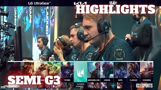 G2 vs RGE - Game 3 Highlights | Semi Finals Playoffs S12 LEC Summer 2022 | G2 Esports vs Rogue G3