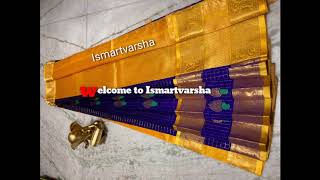 |#Latest Mangalagiri pure kuppadam pattu sarees|#Ismartvarsha|#latestsarees