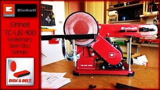 Stationary Belt-Disc Sander TC-US 400 - Einhell [Assembly]