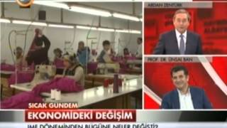 Prof Dr Ünsal Ban, Sıcak Gündem'de Ardal Zentürk'ün konuğu oldu. YirmiDört TV