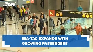 Sea-Tac expands with growing passengers