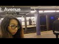 R46 F Train ride from Delancey Street to Broadway-Lafayette Street