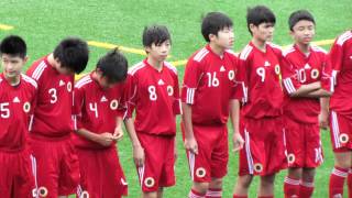 香港vs關島(2011國際青年足球邀請賽U15)片段1之入塲式