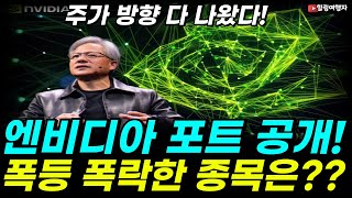 트럼프 관세 정책과 소매판매 발표! 증시 방향 다 나왔다? 메타 1달 연속 상승 대기록! 엔비디아의 포트폴리오 공개! 엔비디아 포트 변경으로 폭등 폭락한 종목은??