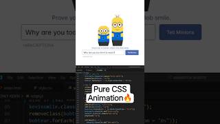 Make Bob Smile CAPTCHA CSS Animation