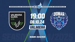 VALMIERA GLASS VIA v Donar Groningen | Oct 8, 2024, 7:00 PM | ENBLeague 2024/25