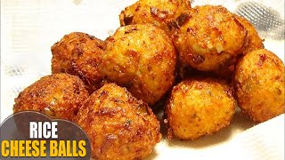 Rice Balls :: Rice Cheese Balls Recipe :: Quick easy simple snacks recipe by Latha Channel 3892048