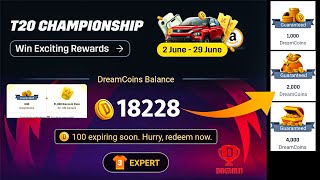 Unlimited Dream11 Coins Trick | DreamCoins Balance Use Kaise Kare Dream 11 - Raj Fantasy