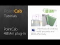 PointCab 4BIMm  02 Three Methods of creating walls precisely according to the point cloud