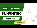 21 Oct | Trade Analysis BankNifty Option Trading | SL Hunting | Trader In Action #banknifty