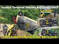 Insiden Terburuk Bulan September||Truck Gagal Nanjak & Terbalik Hingga Terjun Ke Jurang Dibatu Jomba