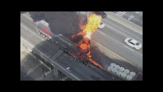 American Montreal man attempts to save fellow truck driver from fire