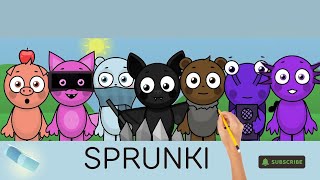 Drawing Sprunki But Abgenry Mod