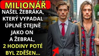 MILIONÁŘ NAŠEL BEZDOMOVCE, KTERÝ VYPADAL PŘESNĚ JAKO ON, ŽEBRAJÍCÍHO, 2 HODINY POTÉ...