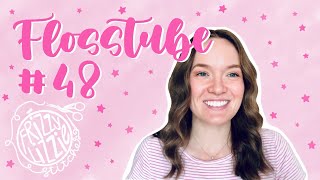 Flosstube #48 - Starting a Round Robin with my Girlies! - Frizzy Lizzie Stitches