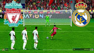 EA SPORTS FC 24.REAL MADRID VS LIVERPOOL PENALTY SHOUTOUT FC24 GAMEPLAY CHAMPIONS LEAGUE