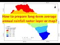 Long term average annual rainfall: NetCDF file to raster for whole world in ArcGIS