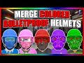 *NEW* How To Merge COLORED BULLETPROOF HELMETS On ANY Outfit! Telescope Glitch Guide | GTA Online