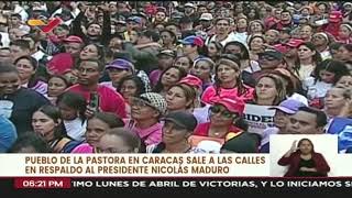 CARACAS | Gran marcha en contra de las sanciones y en apoyo al Presidente Nicolás Maduro
