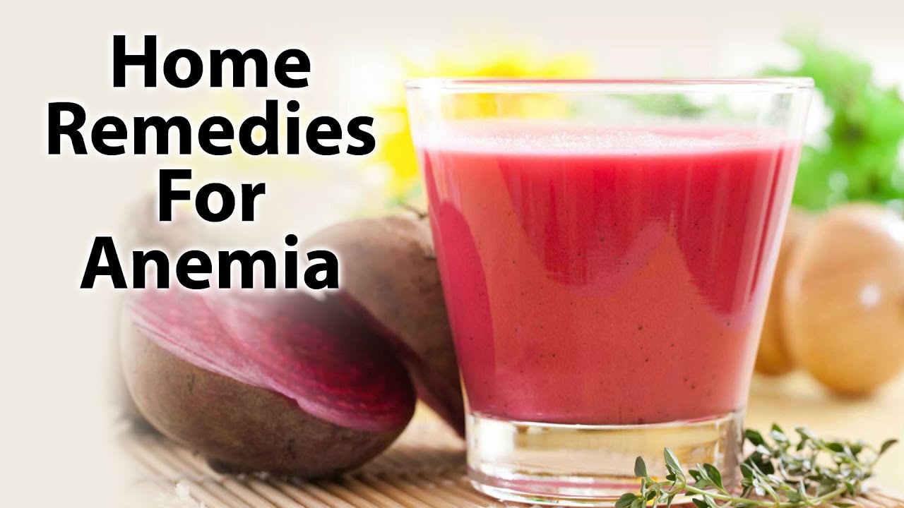 Home Remedy For Anemia | Treat Iron Deficiency Naturally - YouTube