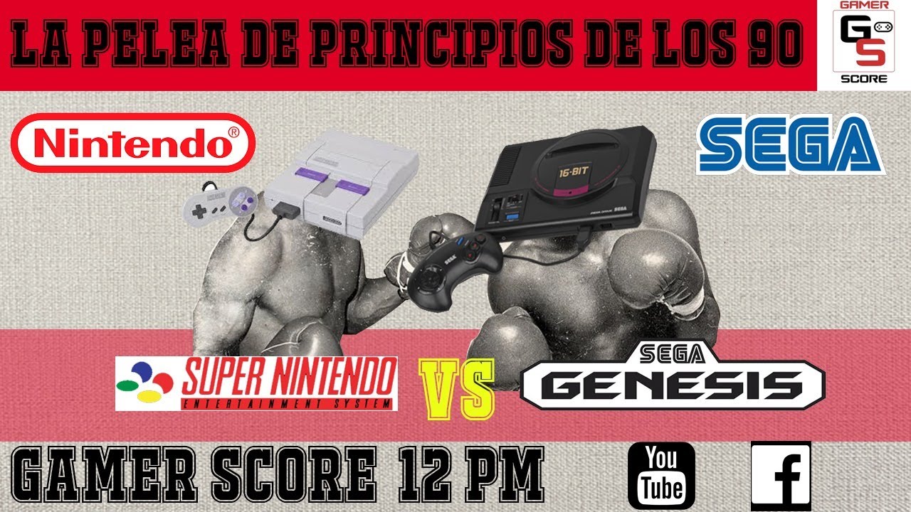 Reportaje Retro: SNES Vs. Genesis (parte 1), La Guerra De Los 16 Bits ...