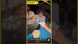 ஐயோ பல்லி.. 😟அலறி அடித்து ஓடிய CWC Shruthika | Birthday Celebration #shorts