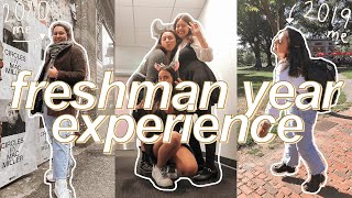 my college freshman year experience!! // academics, getting involved, parties +more!