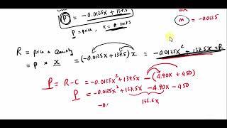 Maximizing Profit problem - Business Calculus