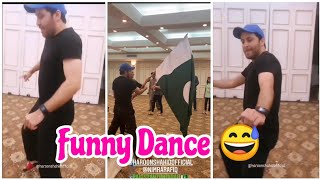 Haroon Shahid Funny Dance Videos for upcoming new Pakistani Anthem