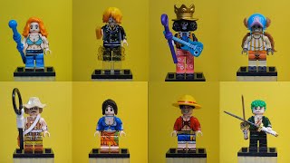 ONE PIECE Minifigures Review 원피스 미니피규어 #unofficiallego