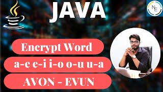 Encrypt word || Java tutorial for beginners || Java in Hindi || Java programming ||