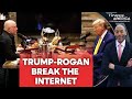 Trump Sits with Joe Rogan, Beyonce; Michelle Obama Rally for Harris | Firstpost America