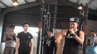 2016.02.28【SWTT×Barkids】Simon Lee李卓銘街頭健身講座「前水平教學」street workout: front lever tutorial