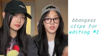 bbangsaz editing clips (1) nwjns Minji & Hanni