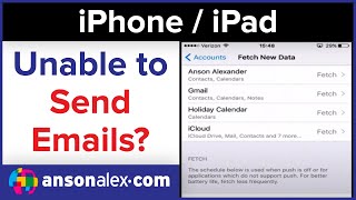 Can't Send Emails on iPhone/iPad? Quick Fix in iOS SMTP Settings