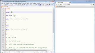 11 PHP Tutorial for Beginners 11 The IF else statement | Computer Monk 🔴