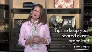 Tips to Keep Your Shared Closet Organized