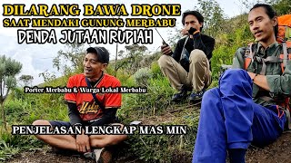 Pendaki Dilarang Bawa Drone Saat Naik Gunung Merbabu