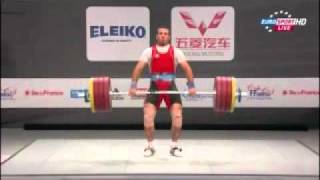 2011 Paris World Weightlifting Championships 85 Kg Clean and Jerk