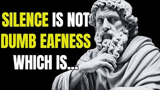 Why is silence the wisest choice? | STOICISM