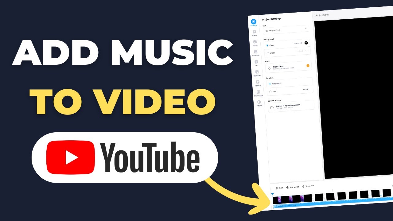 How To Add Music To Your YouTube Video In 2023 (3 Ways) - YouTube