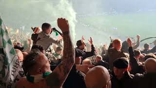 Celtic fans at Hampden | you'll play for us, and we'll sing for you |Cup final 26/02/23
