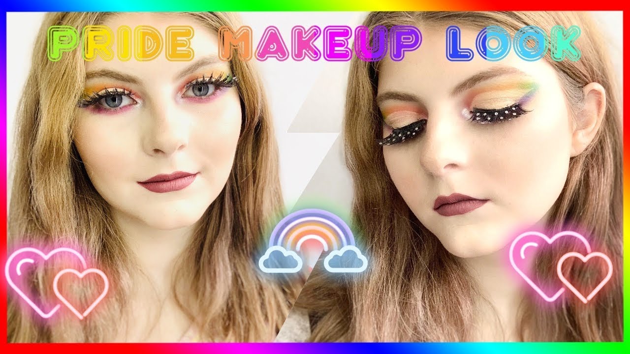 Pride Inspired Makeup Look Youtube
