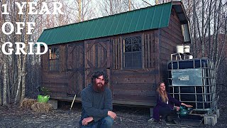 WE LEFT THE CITY TO LIVE OFF GRID (1 Year TIMELAPSE)