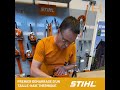 tuto sobrico premier démarrage d un taille haie thermique stihl 💪