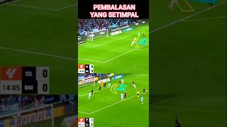 Pembalasan setimpal #goals #football #skills #youtubeshorts