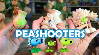 Peashooters Wood Carving Process from Plants vs Zombies - Gwang Memories