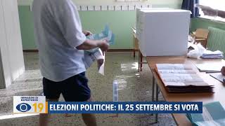 Elezioni politiche: il 25 settembre si vota